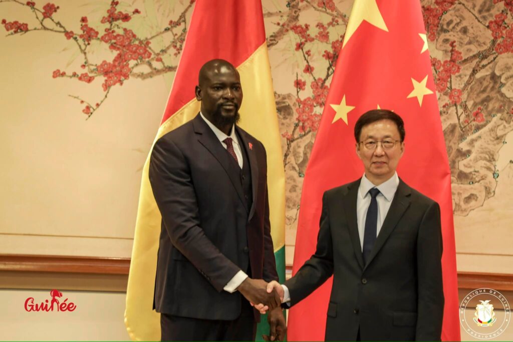 De quoi ont discuté Mamady Doumbouya et le Vice-président chinois ?