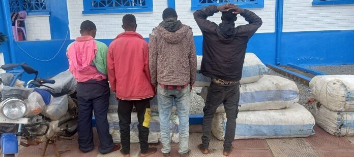 Kindia: La gendarmerie rafle quatre trafiquants?