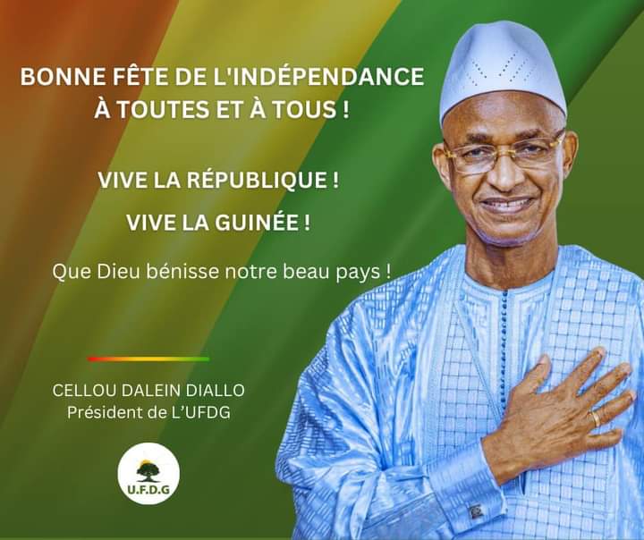 Fetes de l’indépendance : Cellou Dalein Diallo s’adresse à ses compatriotes