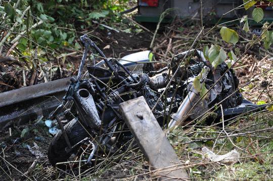 Accident de moto à Mamou