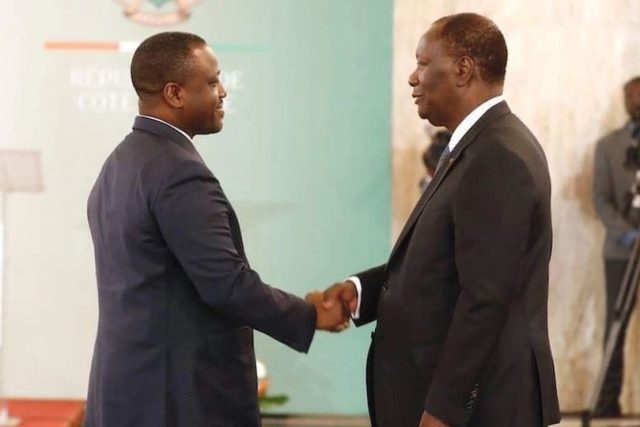 Entretien téléphonique entre Soro et Ouattara