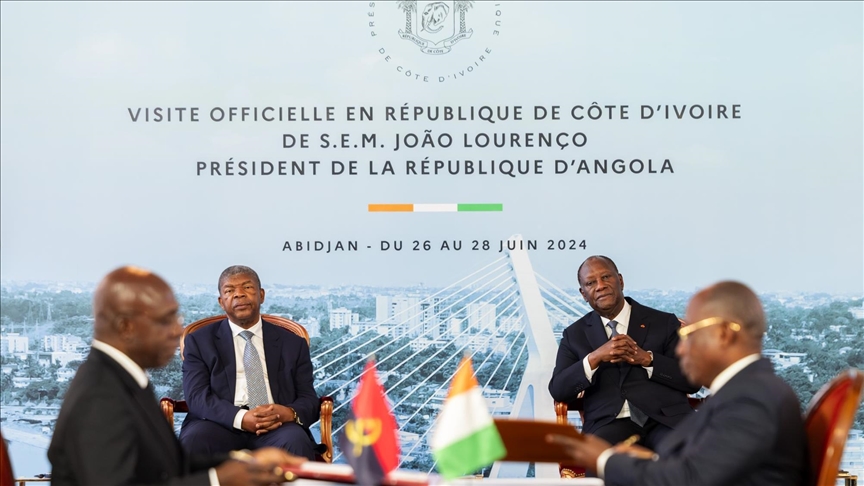 La Côte d’Ivoire et l’Angola signent 14 accords de coopération