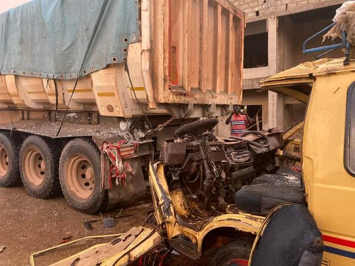 Sangoyah: un accident de la route a coûté la vie à plusieurs personnes.