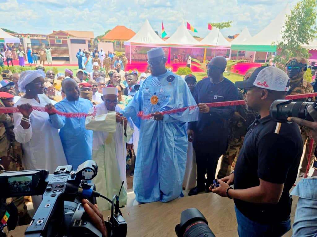 Kankan : Inauguration du centre de diagnostic-cardiologie par le Gl Mamadi Doumbouya