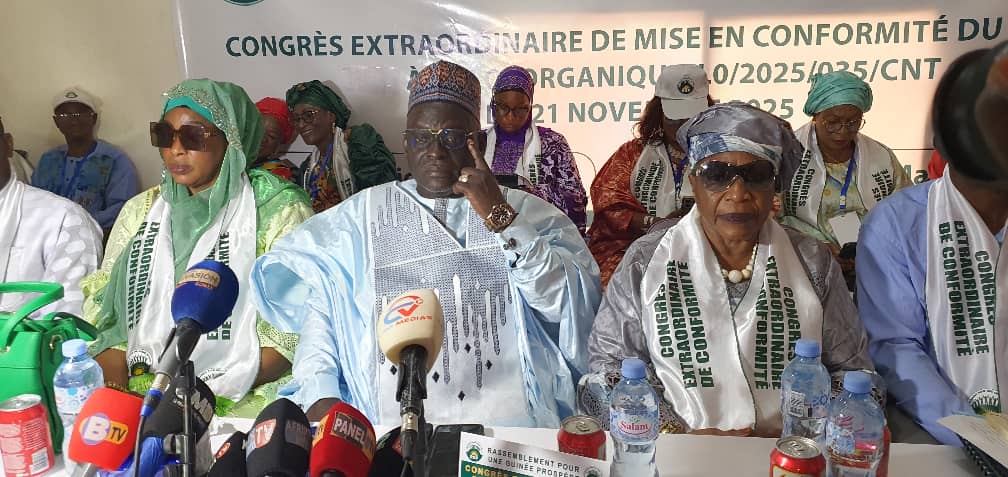 Bouna keita réélu à la tête du parti RGP.