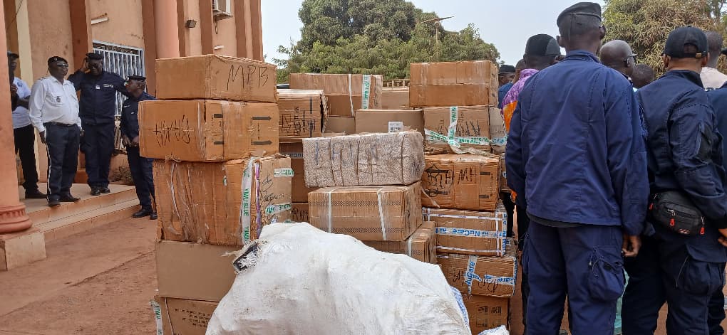 Kankan : 100 cartons de produits pharmaceutiques impropres à la consommation saisis par les autorités judiciaires