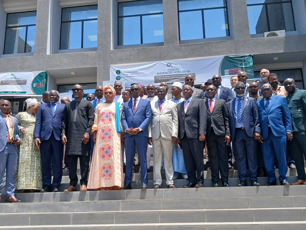 Justice communautaire : la Cour de justice de la CEDEAO lance à Conakry une mission de sensibilisation