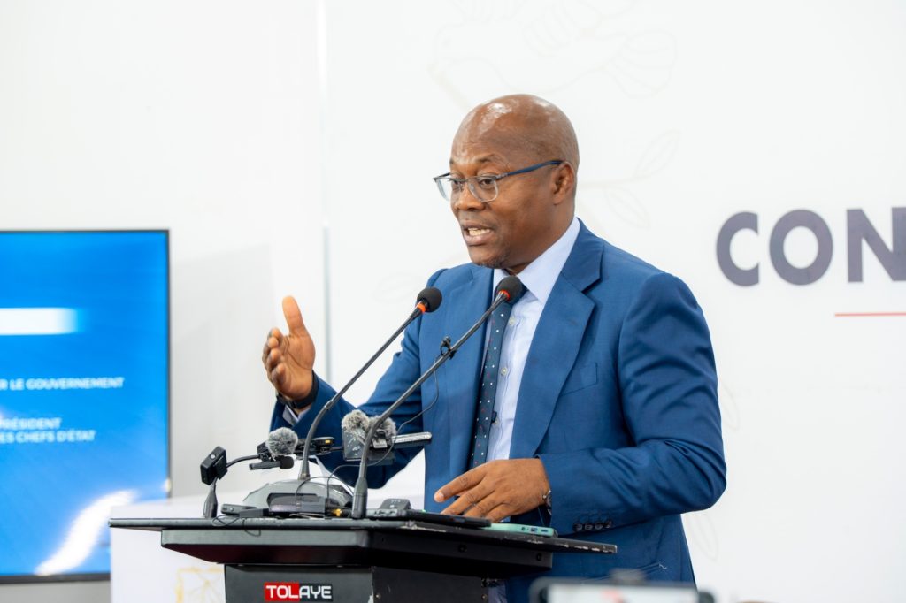 Conférence de presse du gouvernement : Ousmane Gaoual détaille les grands chantiers et les réformes en cours