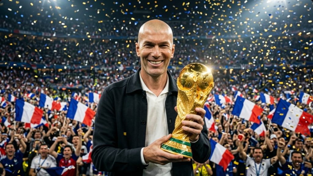 Football : Zinédine Zidane nommé nouveau sélectionneur de l’équipe de France