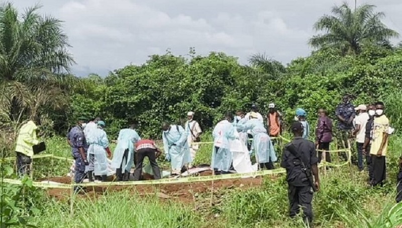 Forécariah : six corps retrouvés dans une fosse commune à Allassoyah