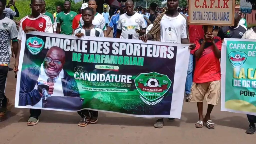 Élection FGF: Kankan se mobilise derrière la candidature du Dr Lilou.