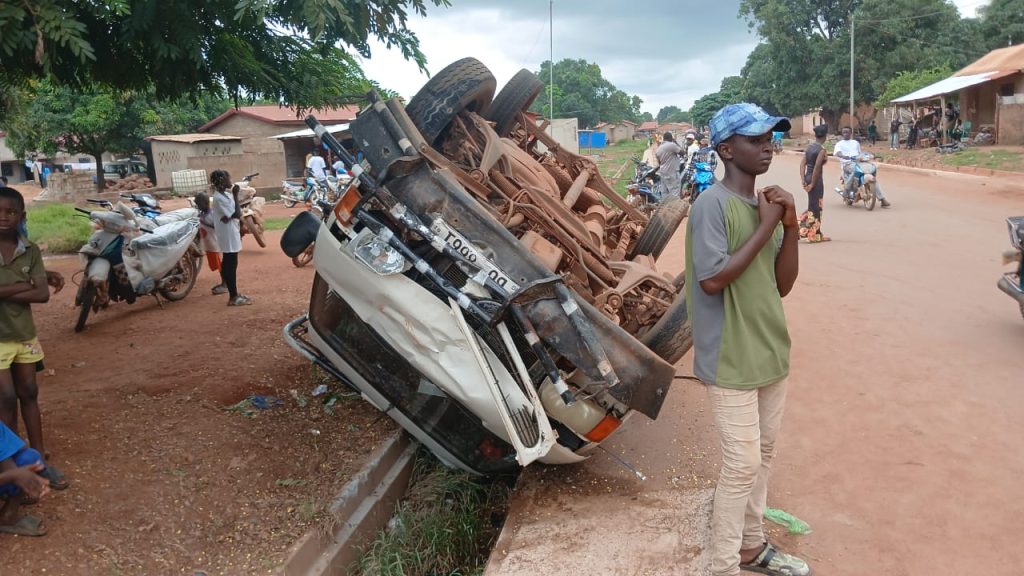 Kankan : deux blessés graves dans un accident de circulation à Madina-Koura
